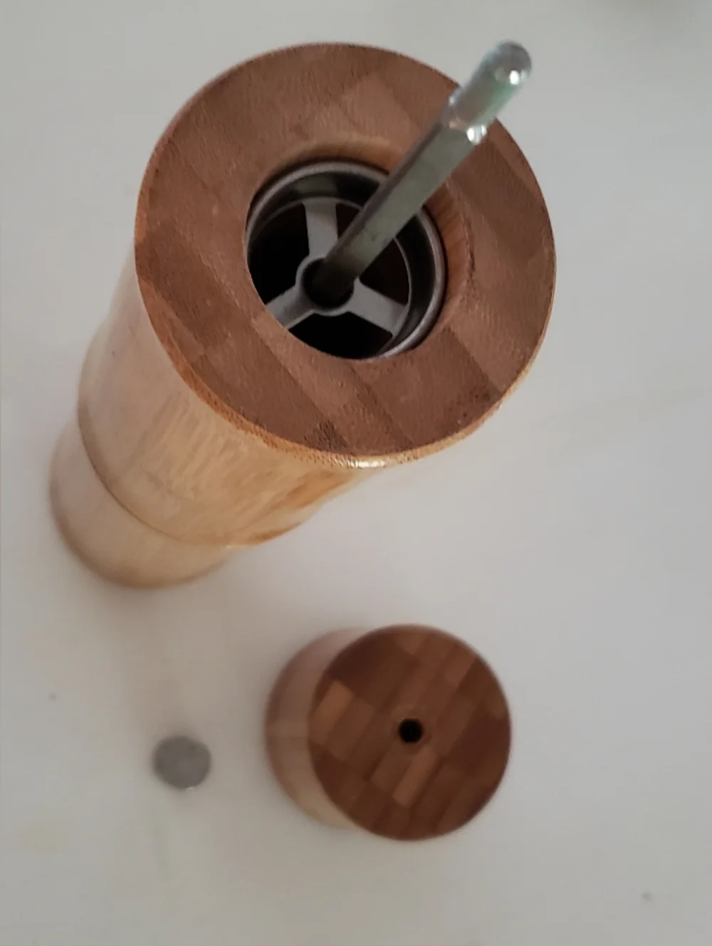 Holar Pepper Grinder, Bamboo, Used For Display